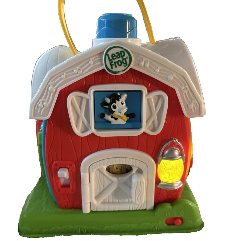 Leap Frog Sing & Play Farm My Discovery Activity Barn Toy Sound lights WORKS